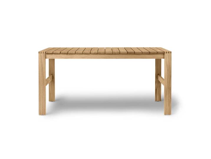Carl Hansen - BK15 Garten Esstisch, 76 x 152,5 cm, Teak unbehandelt