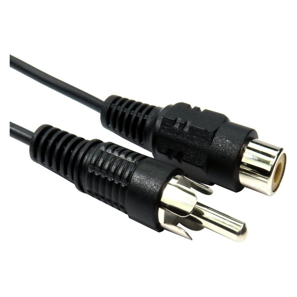 Cables Direct CDL 10m One RCA Extension Cable (10 m, Cinch Kabel) (1RR-110)