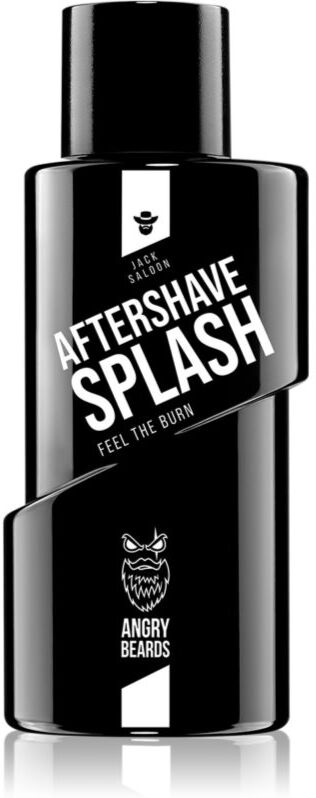 Angry Beards Jack Saloon Aftershave Splash Aftershave Water 100 ml
