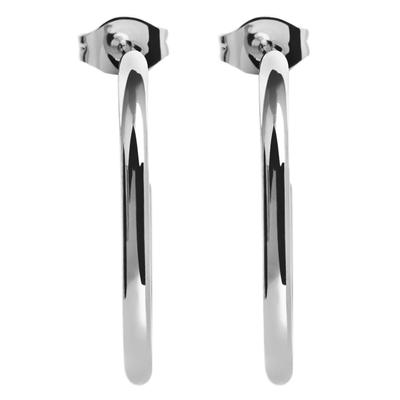 Paar Ohrhänger ADELIA´S "Ohrringe – Ohrstecker aus Edelstahl", Damen, Gr. Damen, Edelstahl, silber, Ohrringe, Perfekt als Geschenk zum Jubiläum