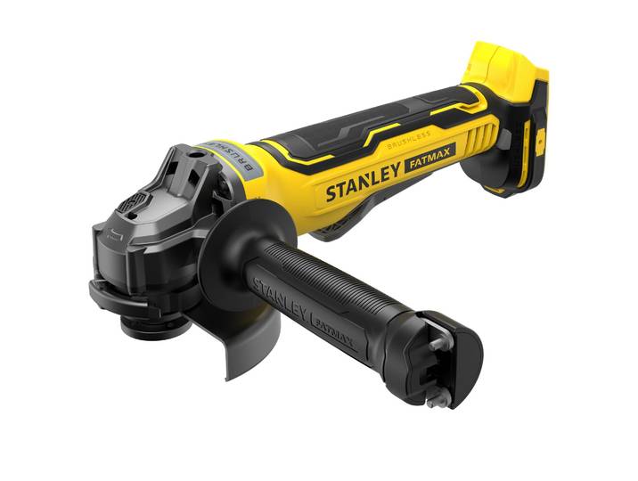 V20 Meuleuse d'Angle 125mm Brushless - Lithium 18V - Sans Batterie STANLEY FATMAX - SFMCG700B-XJ