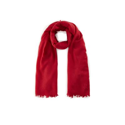 Modetuch CODELLO "Codello Schal", Damen, rot, Casual, Modetücher, im unifarbenen Look