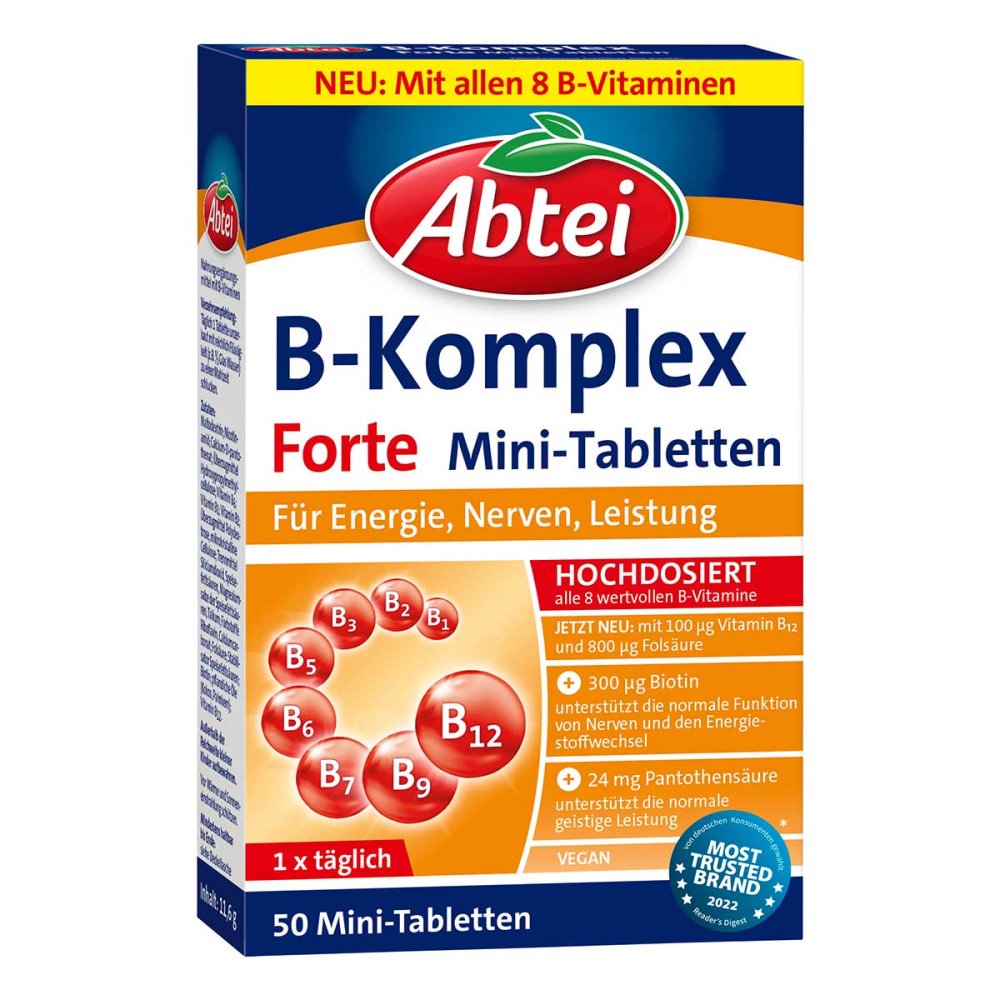Perrigo Deutschland GmbH Abtei Vitamin B Komplex Forte Tabletten 18036760