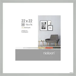 Bilderrahmen PIXEL (BH 22x22 cm) - silber - BH 22x22 cm