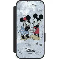 Nivocase Klapphülle für Google Pixel 10a Handyhülle aus Kunst Leder NIVOflip schwarz Disney Vintage (Google Pixel 10a), Smartphone Hülle, Schwarz