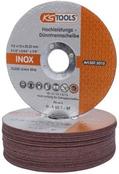 KS TOOLS 337.2015 Trennscheibe, Winkelschleifer