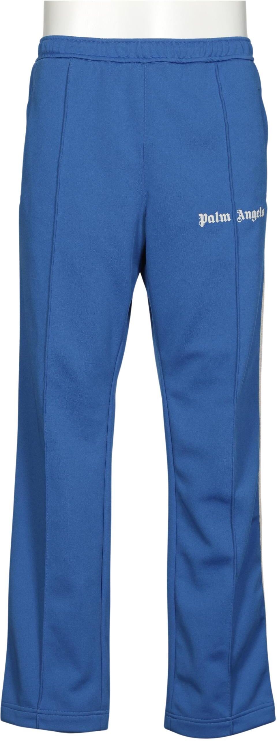 Palm Angels Herren Stoffhose, Blau, Gr. M, Synthetik - Second Hand