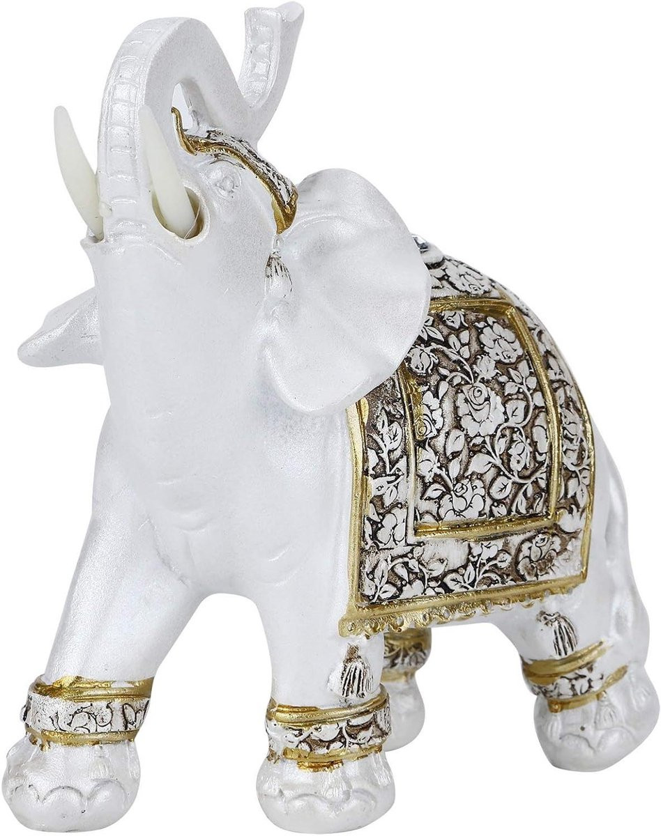 Goud Olifant Beeldje voor Decoratie in de Woonkamer