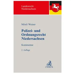Polizei- und Ordnungsrecht Niedersachsen, Fachbücher von Markus Möstl, Bernhard Weiner