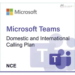 Microsoft Teams Domestic and International Calling Plan (NCE)