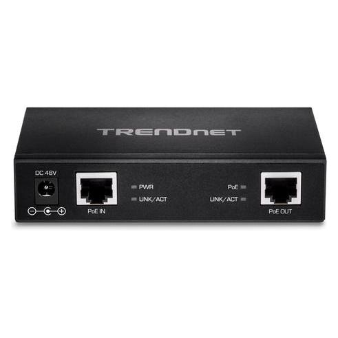 Trendnet TPE-E110 Gigabit PoE+ Repeater Amplifier (2 Ports) (TPE-E110)