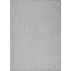 Webteppich Mora 240 x 340 cm Polyester Silber