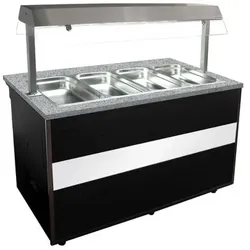 IGLOO Salatvitrine Gastroline Open mit 240 Liter Volumen  1000x800x850  mm