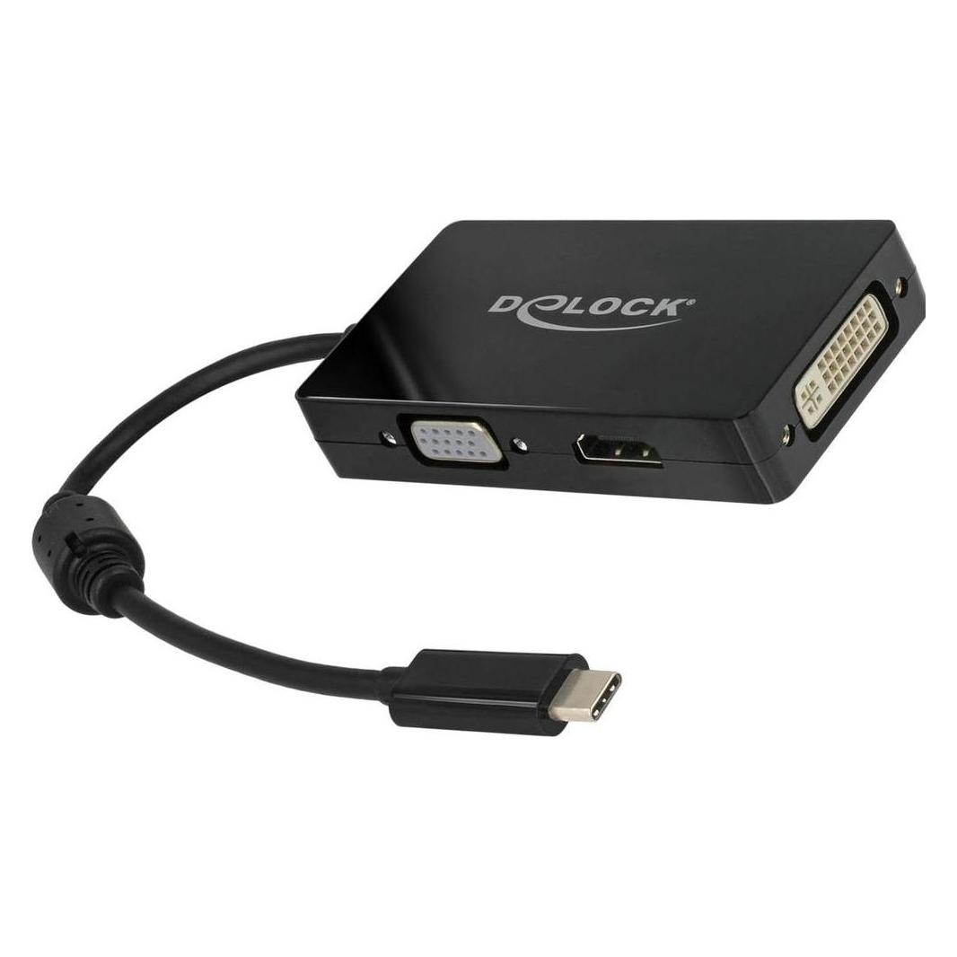 Delock USB-C zu (HDMI, VGA) (63925)