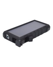 SANDBERG Outdoor Solar Powerbank 24000 Lithium-Ion Li-Ion 24000mAh Schwarz Grau Akkuladegerät Lithium-Ionen (420-38)