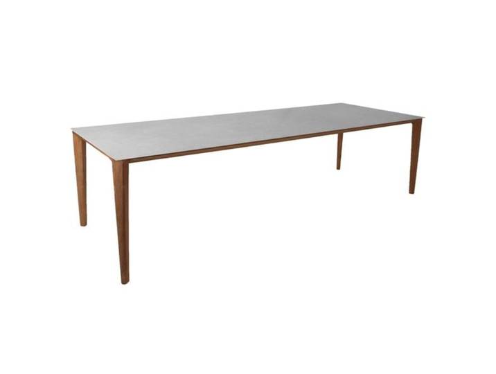 Cane-Line Aspect Gartentisch 280x100cm Teak/Keramikfliese