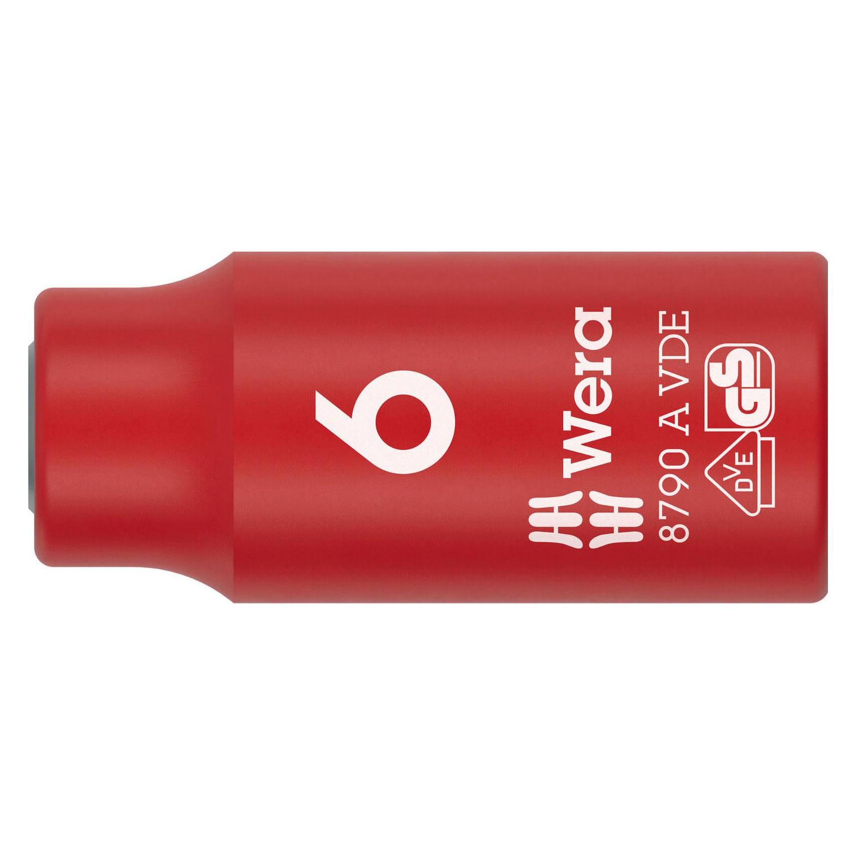 Wera 8790 A VDE Zyklop Steckschlüsseleinsatz 1/4, 6mm (6 mm) (05005933001)