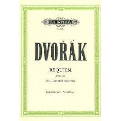 Requiem Op. 89 (Vocal Score) -