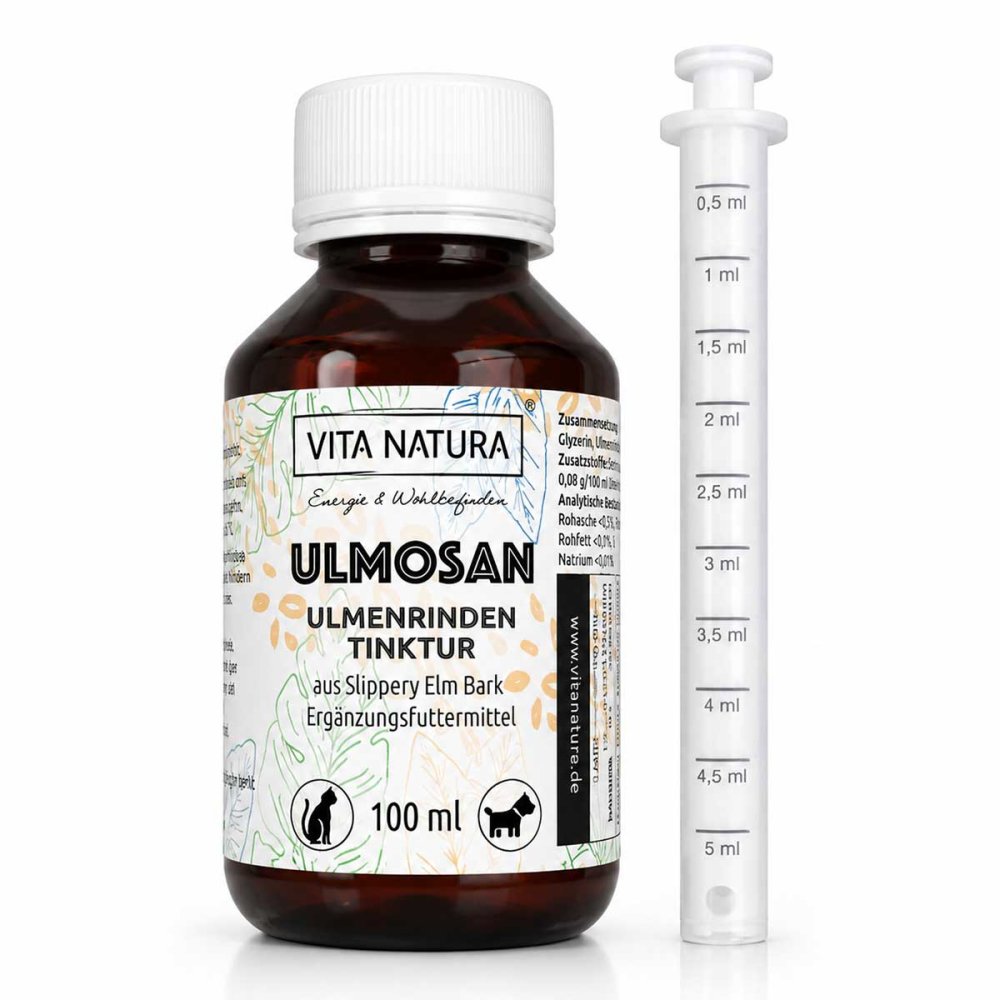 Vita Natura GmbH & Co. KG Ulmenrinden Tinktur SEB mit Spritze für Hunde, Katzen und Pferde 18456137
