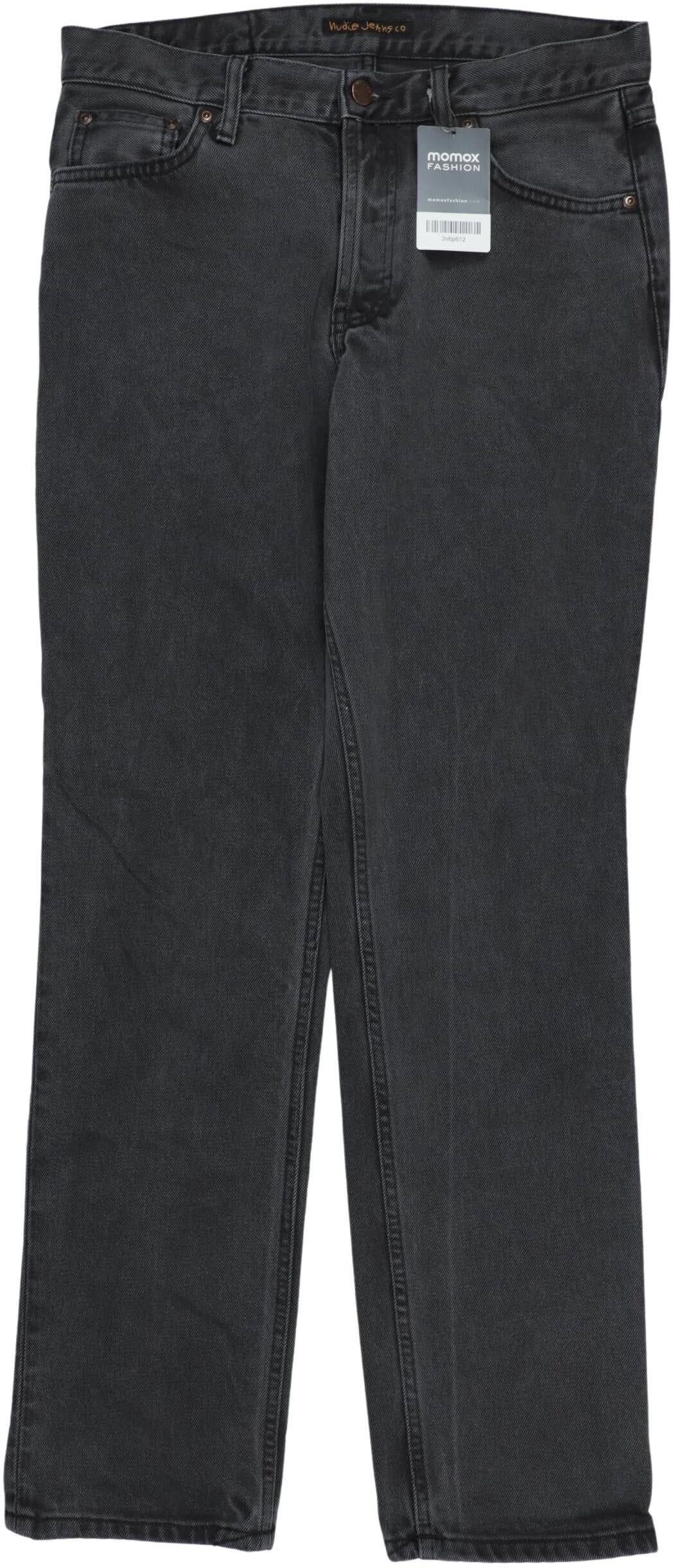 Nudie Jeans Herren Jeans, Grau, Gr. W28, Baumwolle - Second Hand