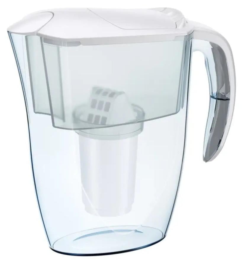 Aquaphor Smile waterfilter, wit, inclusief 1 A5 magnesium filterpatroon tegen kalk en chloor