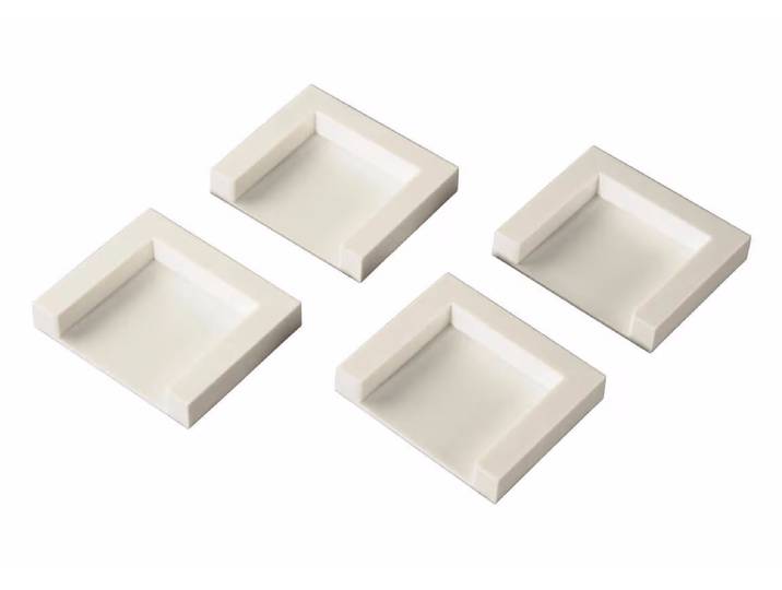 Xavax 111310 Trocknerfixierplatten zum Aufkleben, 4er-Set – Wäschepflege Zubehör – weiss