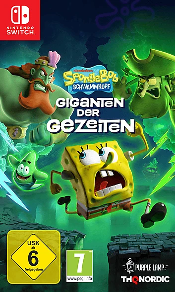 SpongeBob - Giganten der Gezeiten, Nintendo Switch-Spiel