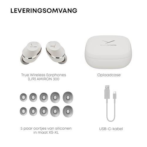 Beyerdynamic AMIRON 300 TWS draadloze in-ear oordopjes met microfoon, crème/beige