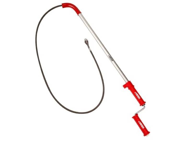 Virax Déboucheur manuel télescopique jusqu'à 160 cm Virax 290520 Déboucheur canne WC