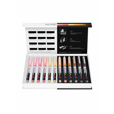KARIN Marker PIGMENT decobrush Nude Colors Collection, 12er Set