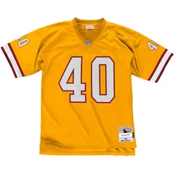 Mitchell & Ness, Herren, Sportshirt, NFL Legacy Jersey - Tampa Bay Buccaneers Mike Alstott - S (S), Gold, S