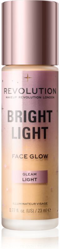 Revolution Bright Light Face Glow radiance tinted fluid shade Gleam Light 23 ml