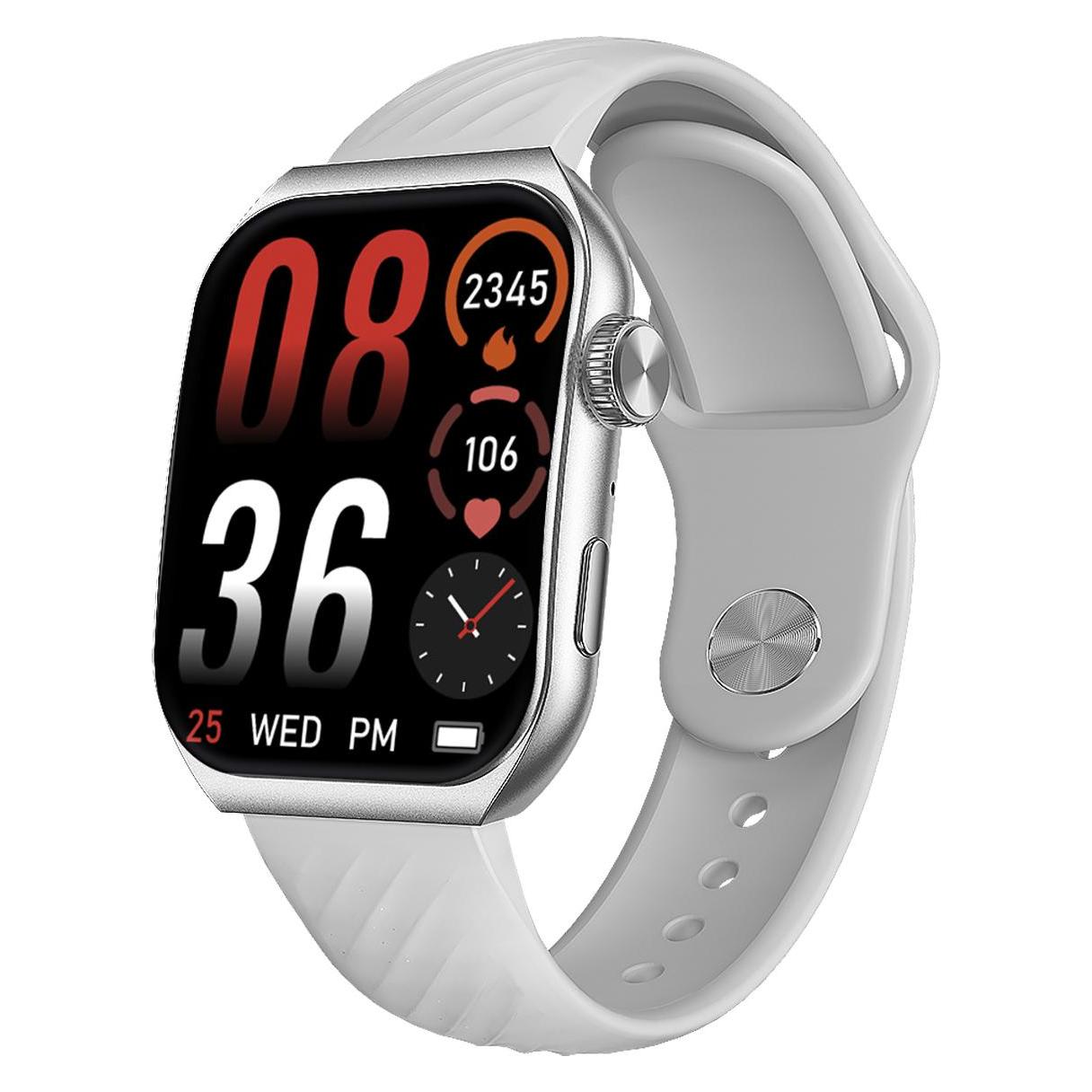 Trevi T-FIT 400 C 4,98 cm (1,96') AMOLED Digital 410 x 502 Pixel Touchscreen Silber (50 mm, ohne SIM) (0TF40006)