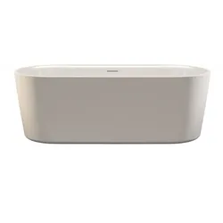 Riho freistehende Badewanne Modesty 170x76 seidenmatt weiß, B090001105 B090001105