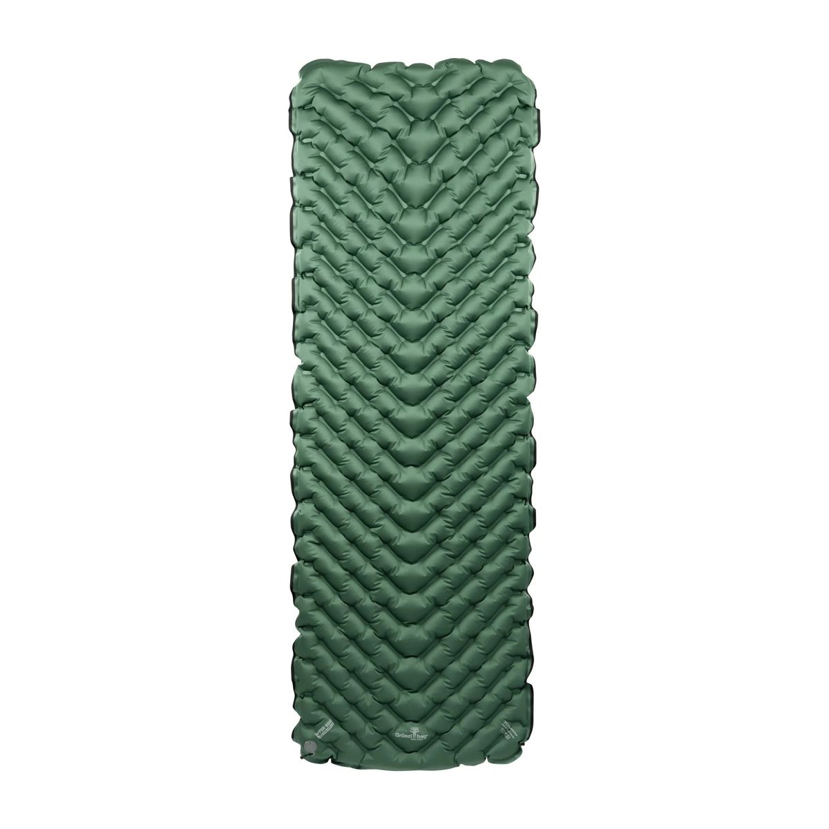 Grüezi Bag Wool Mat Camping Comfort forest green / anthracite (3023) M 1550-3023-M
