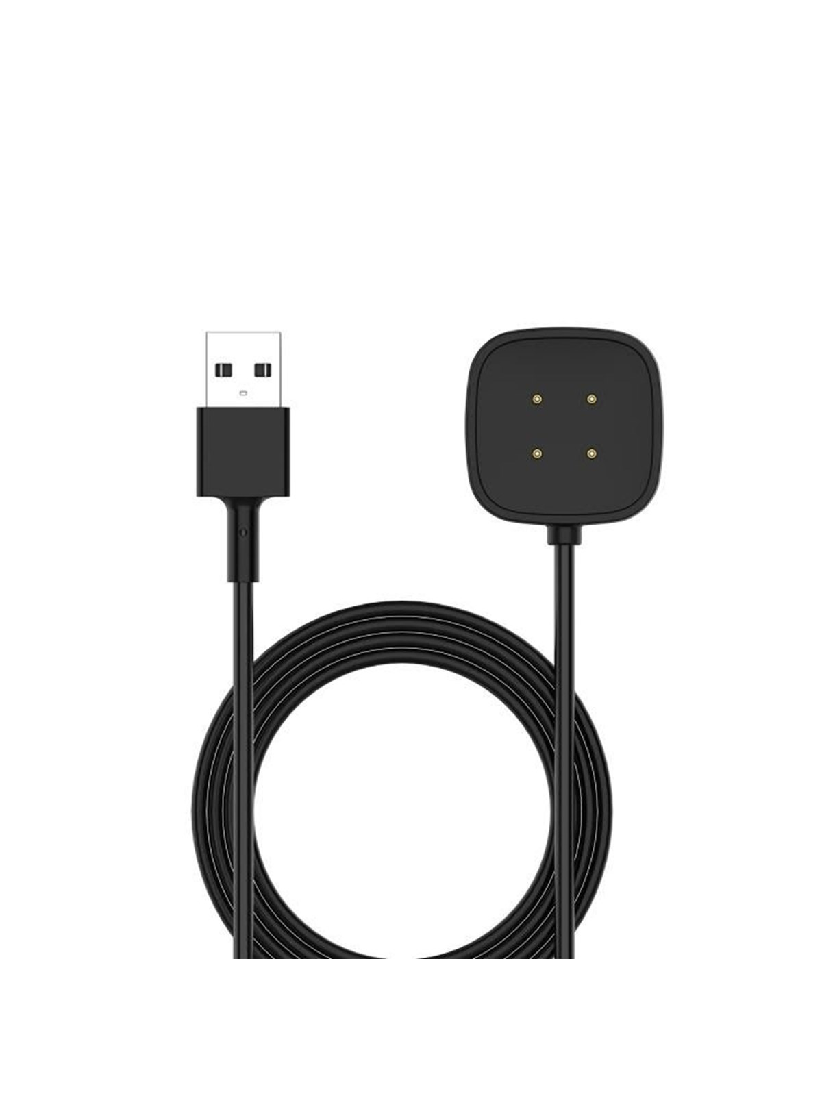 SiGN Fitbit Versa 3 & Sense USB charging cable - Black