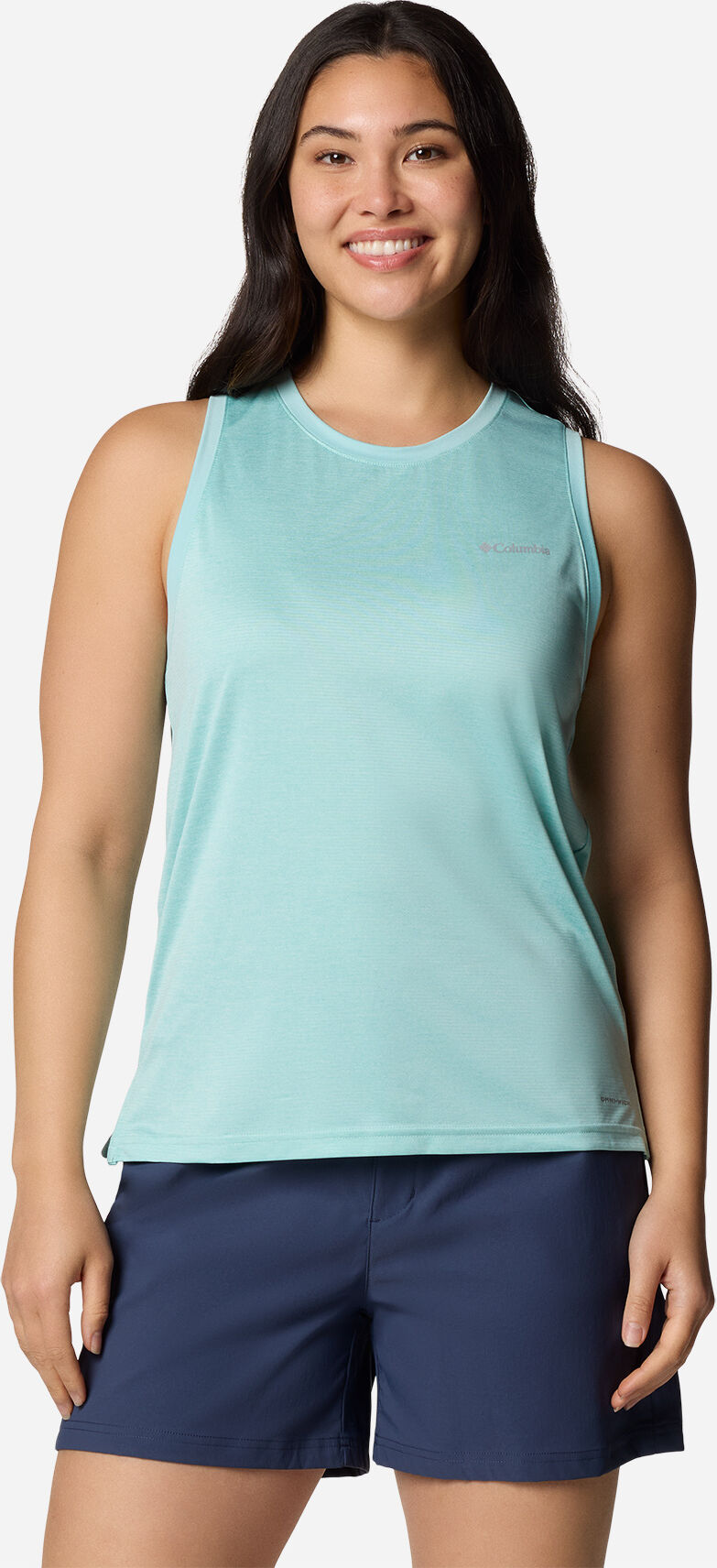 Columbia Bluevista Hill W - T-shirt - Donna - Azzurro S