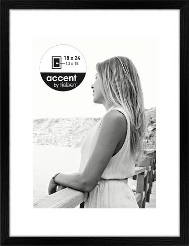 Nielsen Design 1134000 Bilder Wechselrahmen Papierformat: 18 x 24cm Schwarz