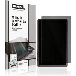 Dipos Blickschutzfolie 2-Way Anti-Shock (1 Stk., Telekom T-Tablet 2), Tablet Schutzfolie