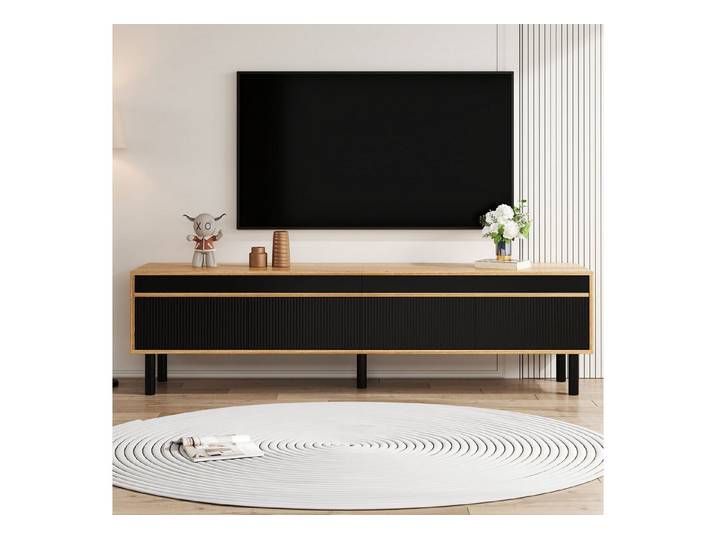 ANYSUN TV-Schrank Lowboards mit 4 Türen (Spar-Set) Breite 170 cm