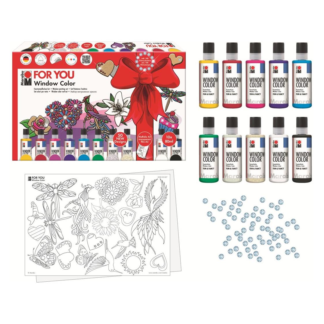 Marabu Window Color Fun & Fancy (800 ml) (0406000000116)