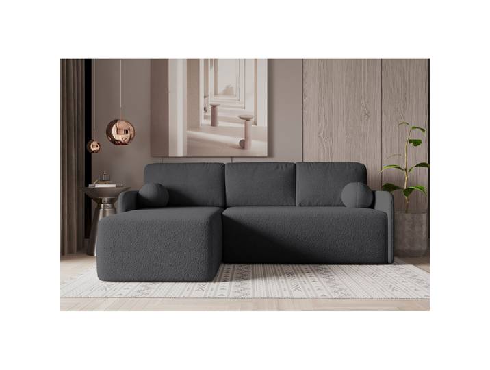 Ecksofa mit Schlaffunktion Bloom, L-förmig, mit Stauraum,