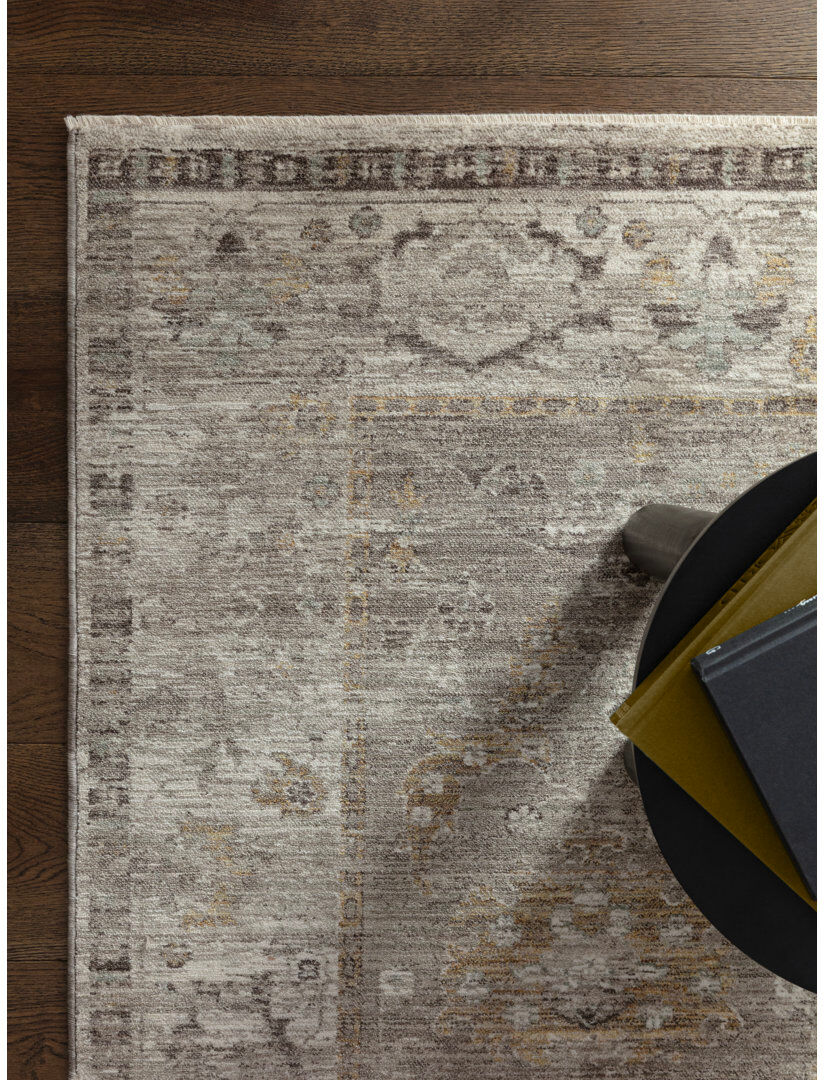 Latitude Vive Chavonda Persian Vintage Taupe Area Rug Beige Rectangle 160 x 240 cm