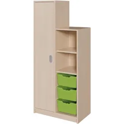 Korpus-Schrank "SideStep", Tür und Boxen