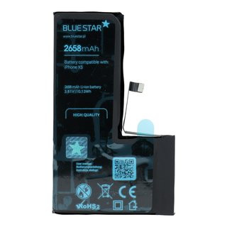 Bluestar vervangingsaccu voor iPhone XS, 2658mAh, Li-ion batterij