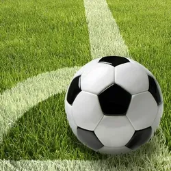 Papstar 10 X 20 Servietten, 3-lagig 1/4-Falz 33 cm x 33 cm "Football"