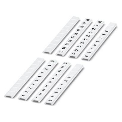 Phoenix Contact Phoenix 0808749:0021 Terminal block markers 10Stück(e) Klemmenblockzubehör (0808749:0021)