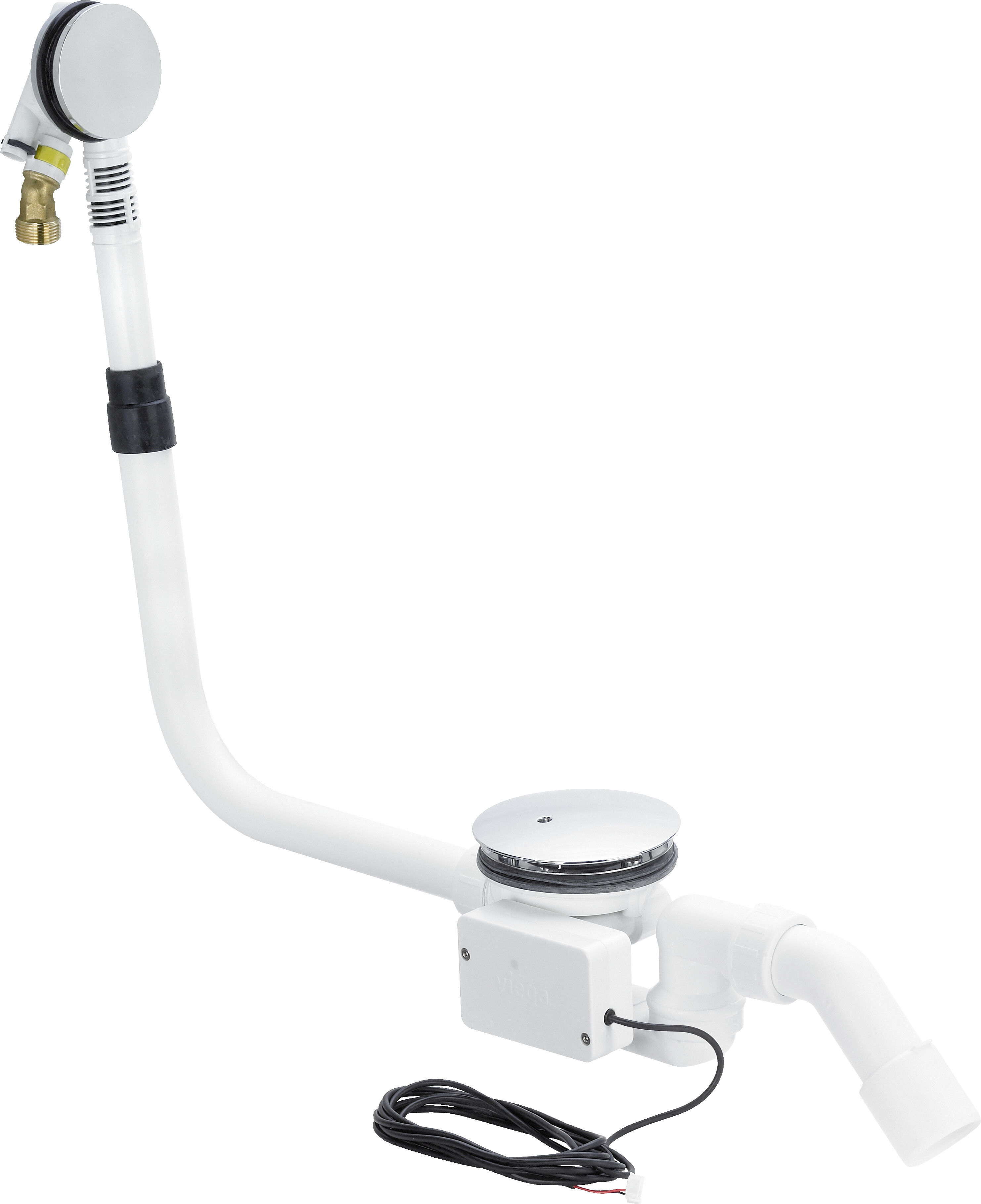 Viega Multiplex Trio vidange / trop-plein 731625 DN 40/50, chromé, pour baignoire avec trou de vidange-d = 90mm