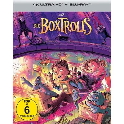 Die Boxtrolls - Steelbook (4K Ultra HD) (+ Blu-ray), Blu-ray 4K