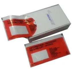 Begleitpapiertaschen Packung 250 Stück Din Lang